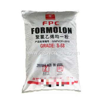 Suspension Grade Pvc Resin K58 For Plastic